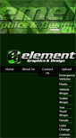 Mobile Screenshot of elementgraphics.com